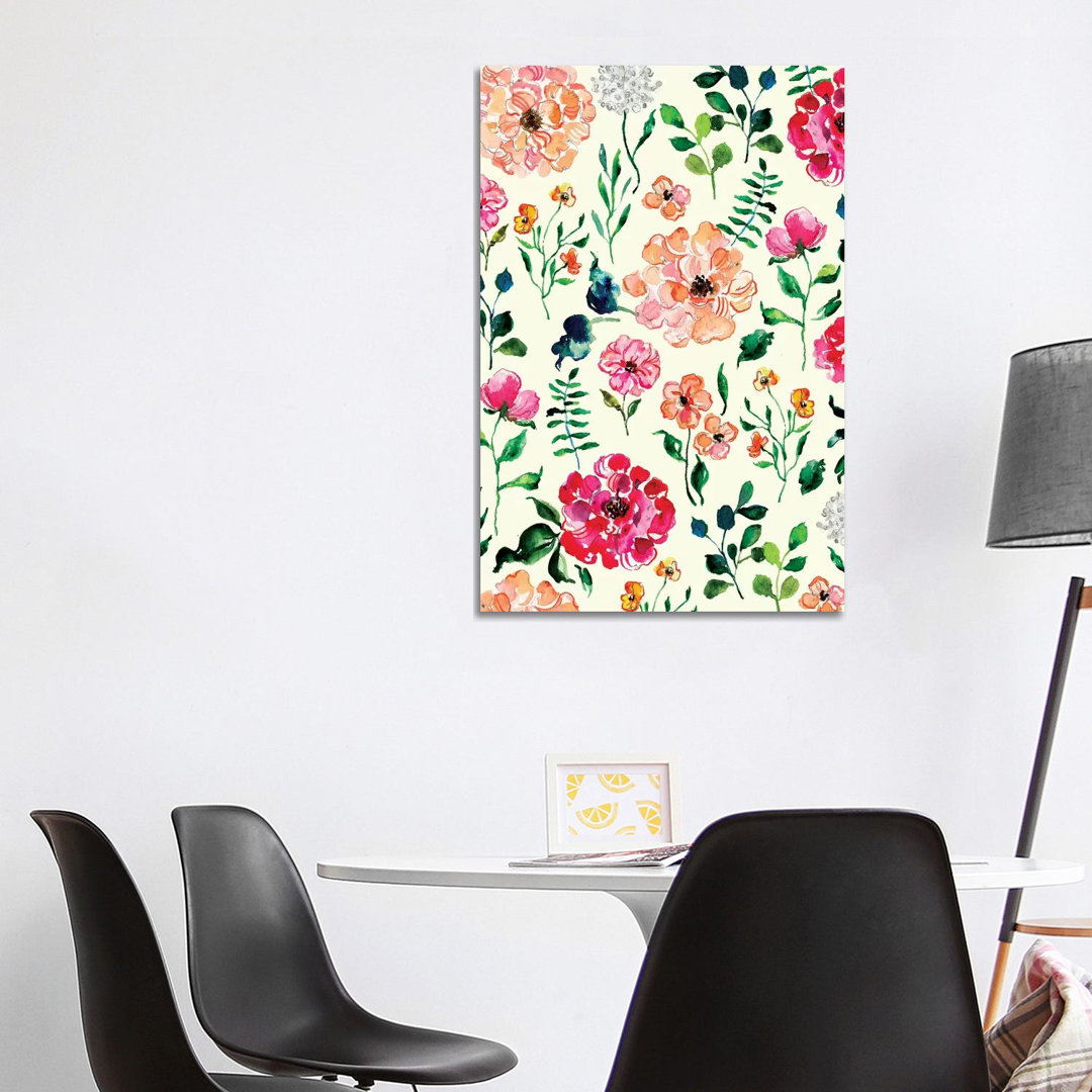 Wild Bloom by Joy Ting - Wrapped Canvas Gallery-Wrapped Canvas GiclÃ©e
