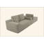 Canapé modulaire Cloud avec méridienne en forme de L, canapé modulaire moderne avec assise profonde, fauteuils rembourrés pour la chambre à coucher du salon, aucun assemblage requis (tissu velours côtelé)