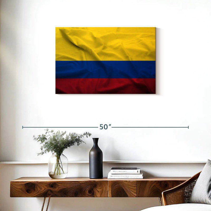 Drapeau de Borges, Colombie, H 20 po x l 30 po