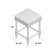 Gouldsboro Upholstered Counter Stool with Solid Wood Frame