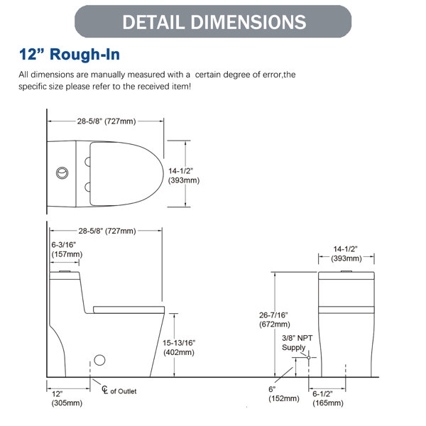 Dimensions du produit