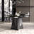 Dining Table Set With 51'' Round Faux Marble Table Top With Lazy Susan And 6 Fabric Dining Arm Chairs-121505631-121505632