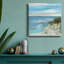 Pêche côtière - reproduction d'art sur toile tendue-993004590