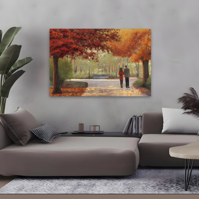Autumn And Brown Autumn Stroll Art
