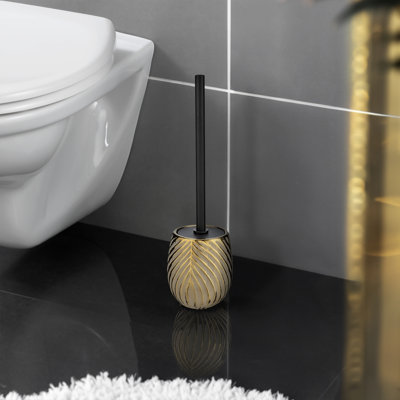 Ryniah Free-Standing Toilet Brush & Holder