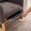 Fauteuil d'appoint avec repose-pieds Accent-1109388559