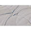 Matelas ferme très grand, milieu rafraîchissant et merveilleux, blanc et bleu, hauteur de 10 po, couches de confort à technologie d'expédition facile, profondeur de 84, compatibilité avec la base réglable-260732497