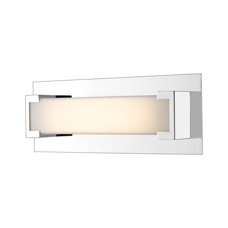 Plafonnier encastré 1 lumière Mckernan, Chrome