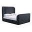 Upholstered Wingback Bed-83469425