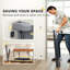 Stair Gate for Dogs Pet Gate Extends to Wide & Tall-124804277