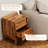 2 Set Nightstands Features Vintage-Style And Bevel Design, Made Of MDF, Mid Century Modern Nightstand, Night Stand For Bedroom
