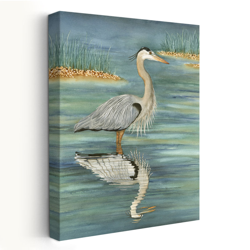 Bleu - animaux, oiseaux, art naturel et animalier, H 24 po x l 16 po