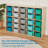 ECR4Kids Scoop Front Storage Bins, Multipurpose Organization, 25-Piece-59601997