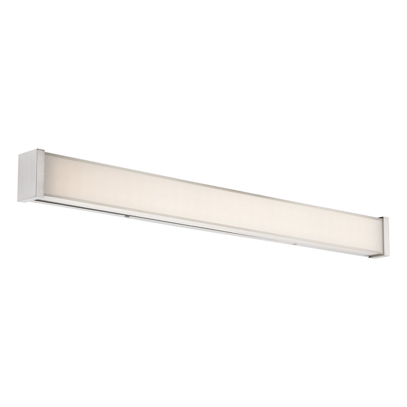Svelte 1 - Light LED Bath Bar, Brushed Nickel, 3000K
