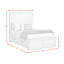Lit avec rangement Wealdstone en blanc antique-110504247