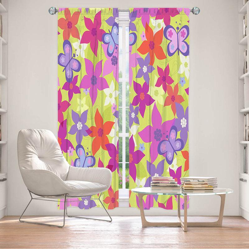 Room Darkening Curtain Pair, 20" W x 52" L