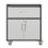 Armoire à outils mobile robuste avec portes verrouillables - Armoire de rangement en acier sur roulettes