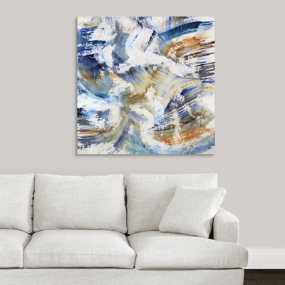 « bonbon tourbillon », peinture sur toile