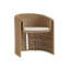 Iggy Outdoor Chair, Outdoor Performance Bouclé