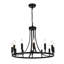 Luminaire suspendu 12 lumières Janyce-1760616326