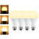 3 Way A21 LED Light Bulbs, 40/60/100W Equivalent, E26 Medium Screw Base