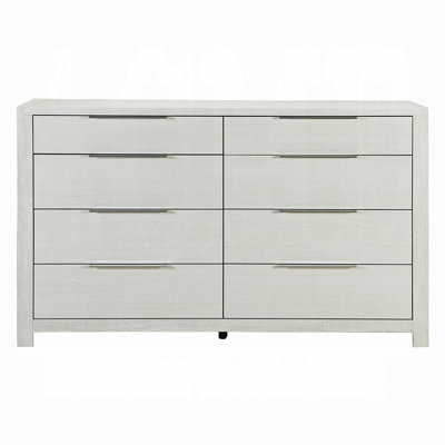 Commode moderne 1Pc avec 8 tiroirs de rangement et meubles de chambre à coucher en bois
