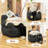 Living Room Bean Bag Chair, Modern Sofa With Memory Foam, Lazy Sofa With Tufted Soft Stuffed With Filler, Comfy Cozy Bean Bag Chair For Small Space, Living Room Furniture Fluffy Lazy Sofa For Bedroom, Living Room, Office, Apartment-1350741236