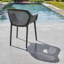 Chaise de salle à manger empilable Ahria-300862299