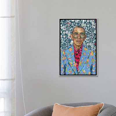 «Barack» par Heather Perry, reproduction d'art sur toile tendue