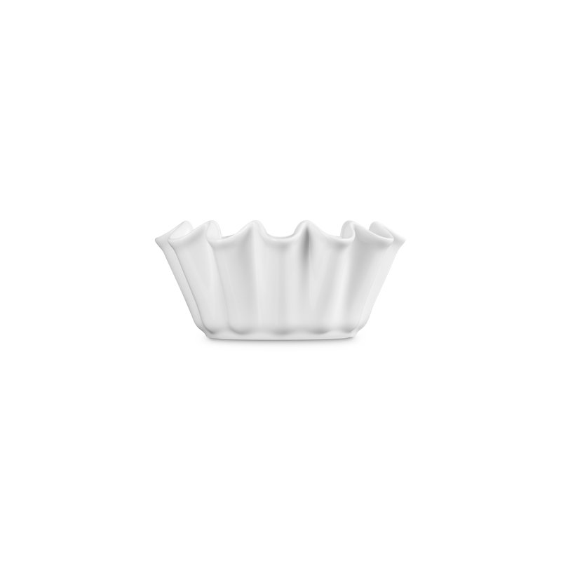Le Creuset Stoneware Ruffle Brioche Baker, 1.4 Qt. - White