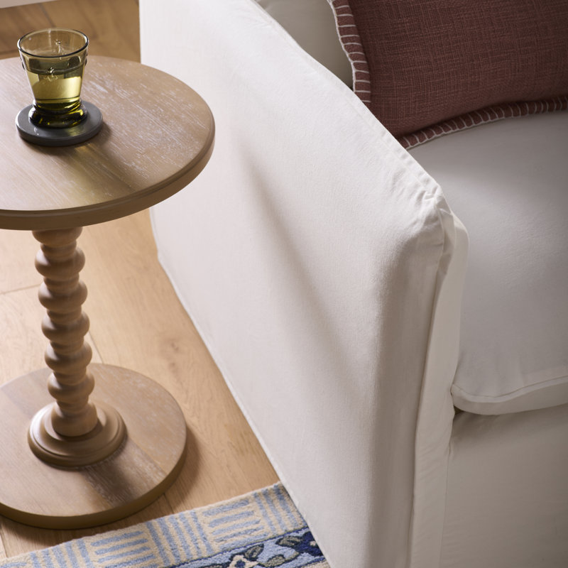 Fiama End Table, Natural, 22.25" H x 17" W x 17" D