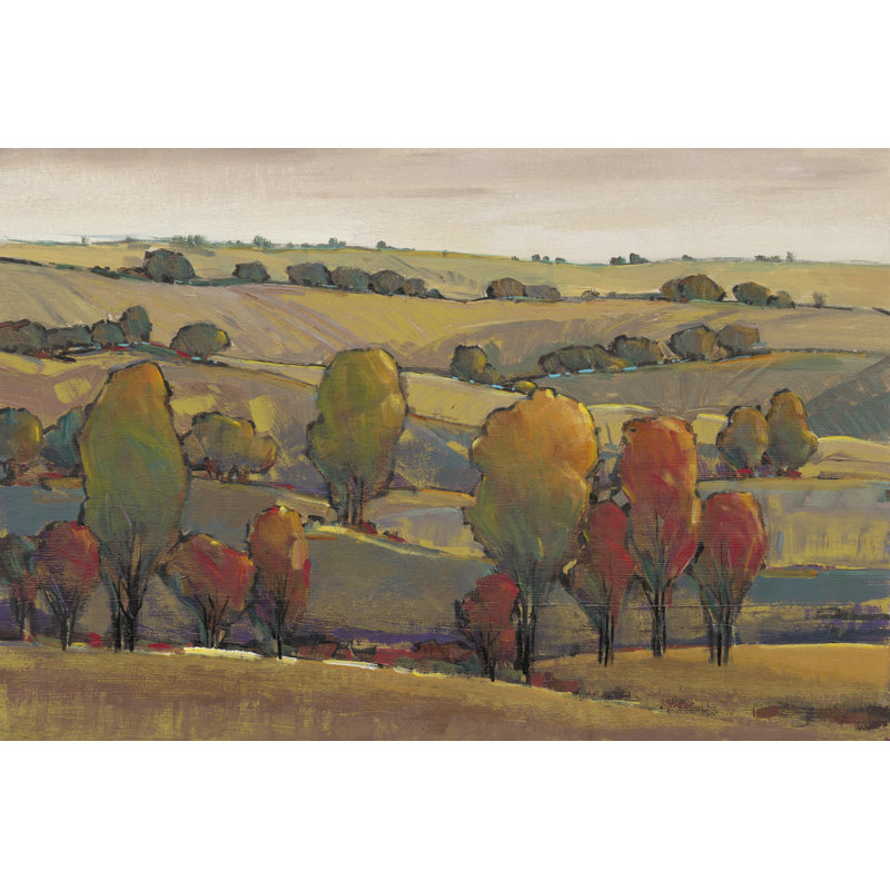 Rolling Hills II - Wrapped Canvas Art Prints, 81cm H x 122cm W x 3.8cm D