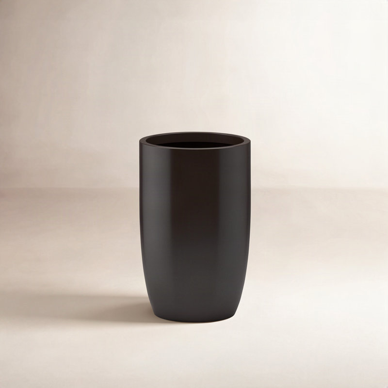 Rilo Pot Planter, 32"H x 18" W x 18" D, Brown