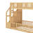 Twin Over Twin Floor Bunk Bed-1636641016