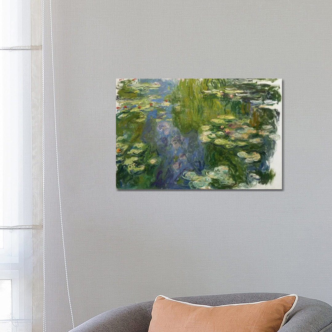 Le Bassin Aux Nympheas by Claude Monet - Wrapped Canvas Print