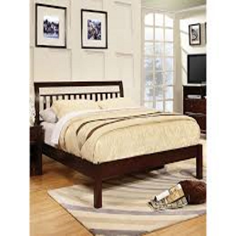 Bed, Brown, California King