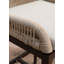 Tabourets de bar modernes en osier avec coussin ergonomique pour l'intérieur et l'extérieur-830229606