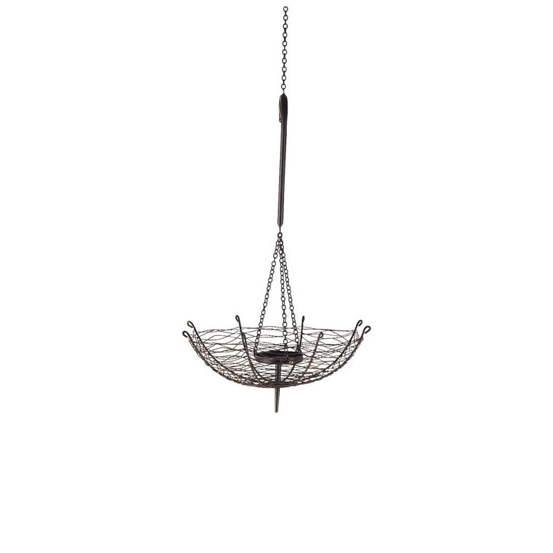 Metal Hanging Lantern, 31" H x 31" W x 13" D