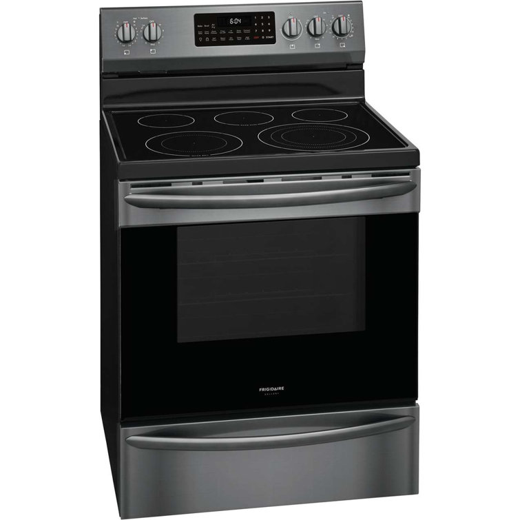 Frigidaire Gallery GCRE3060AF 30'' Freestanding Electric Range with Air Fry  - Stainless Steel