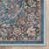 Machine Woven / Power Loomed Performance Teal Rug