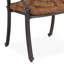 Chaise de terrasse avec coussin Yates-16543733