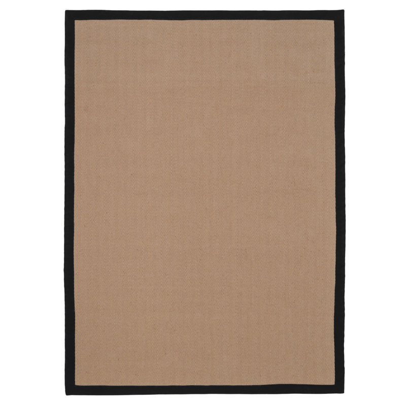 Abstract Jute / Sisal Machine Tufted Area Rug, 120cm x 170cm