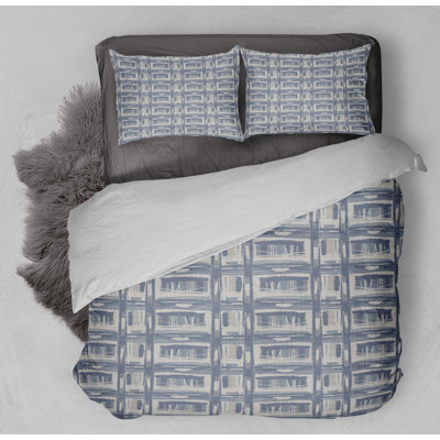 Polyester Twill Plaid Duvet Cover