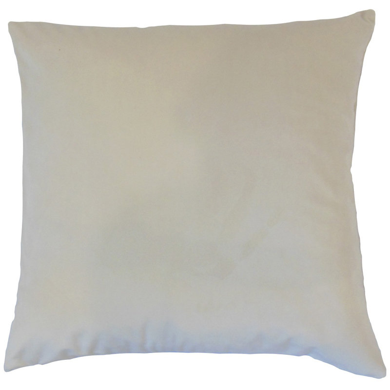Housse de coussin décoratif unie nizal, 20 po x 20 po