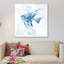 «Blue Marble Tropical Fish», impression sur toile-29040498-72781123-72781117