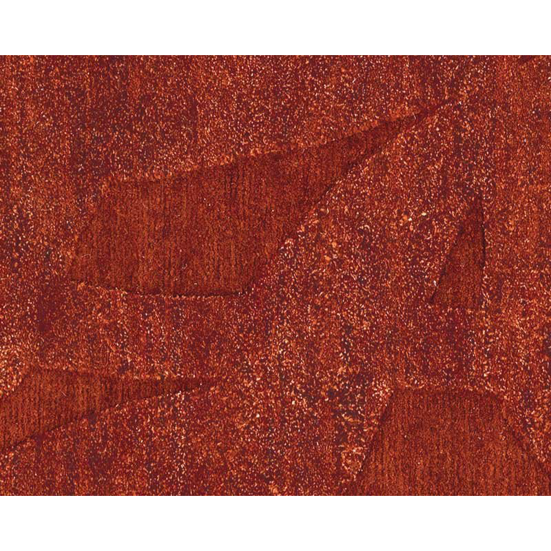 Paradise Floral Area Rug in Orange/Red, Rectangle 8' x 10'