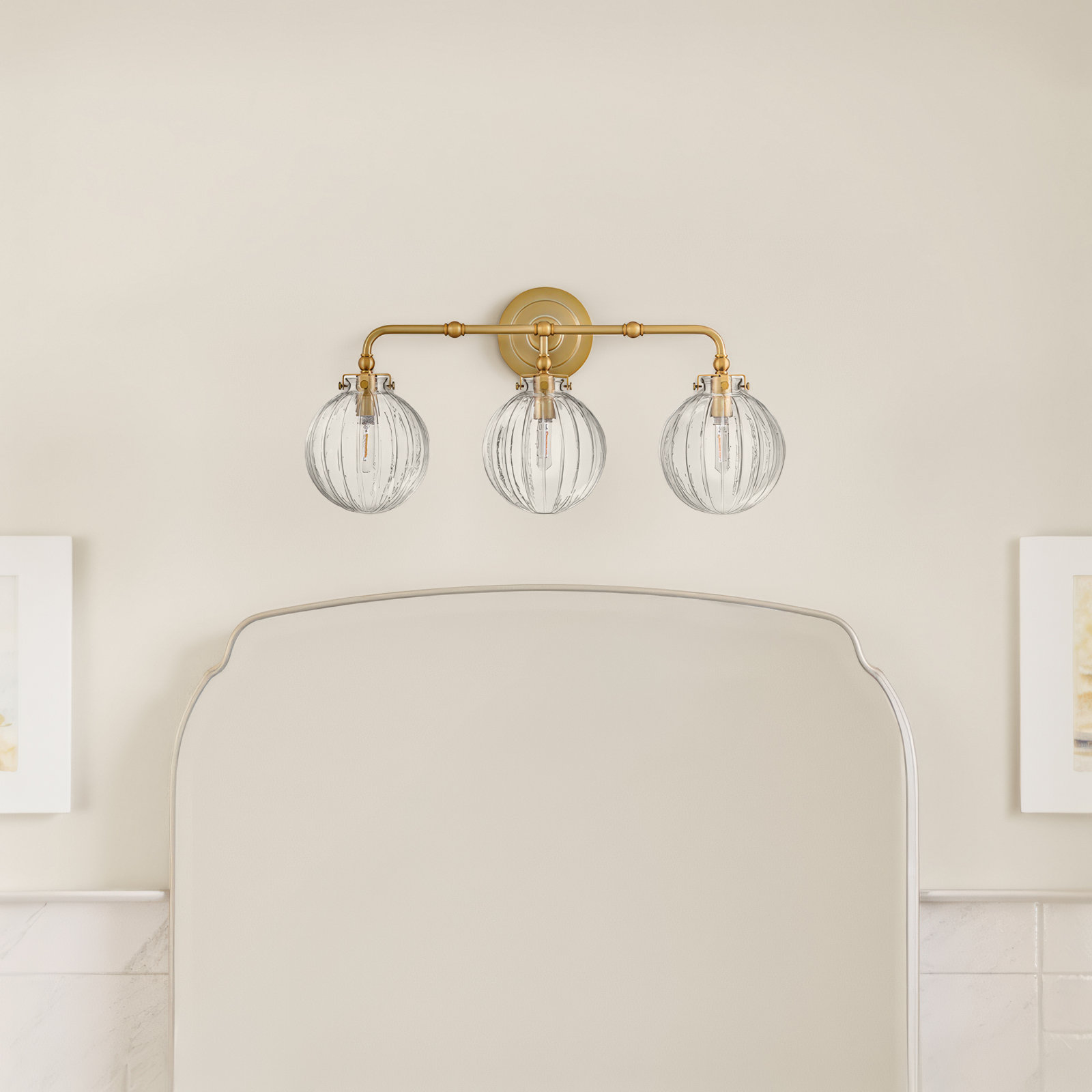 Hinkley Helene Medium Three Light Vanity