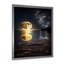 «Golden Full Moon Beach Dream By Night Shore», reproduction sur toile-1307471621-1307471620