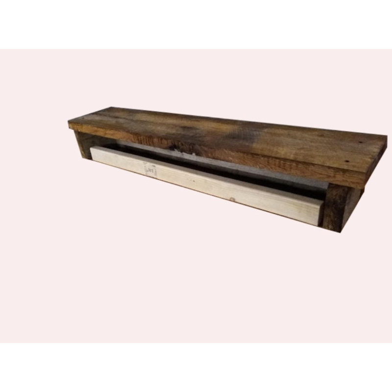 Wood Mantel, 48", 8'