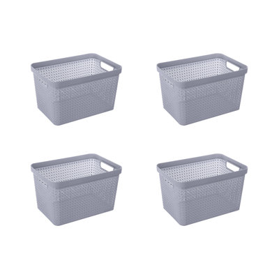 Tianca 18l Open Decorative Basket 4 Pack